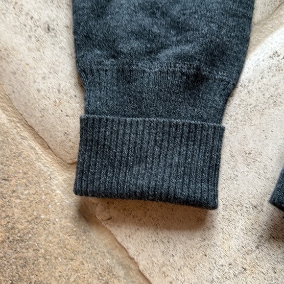 Eddie Bauer 🔥 1/4 Zip Up Grey Sweater Sz S - Picture 8 of 10